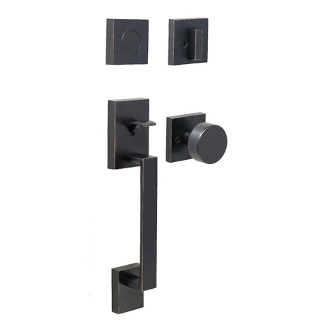 Weslock 02885-1410020 oil rubbed bronze dummy handleset