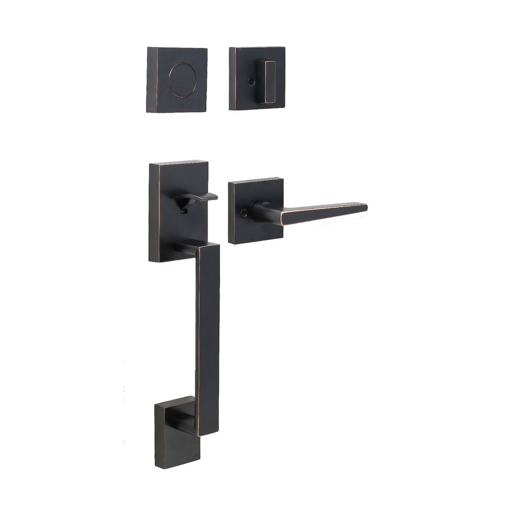 Weslock 02885-1710020 oil rubbed bronze dummy handleset