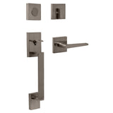 Weslock 02885-N7N0020 satin nickel dummy handleset