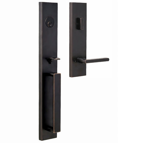 Weslock 02890-151SL2D oil rubbed bronze single cylinder handleset