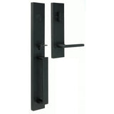 Weslock 02890-252SL2D matte black single cylinder handleset