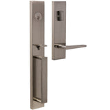 Weslock 02890-N7NSL2D satin nickel single cylinder handleset
