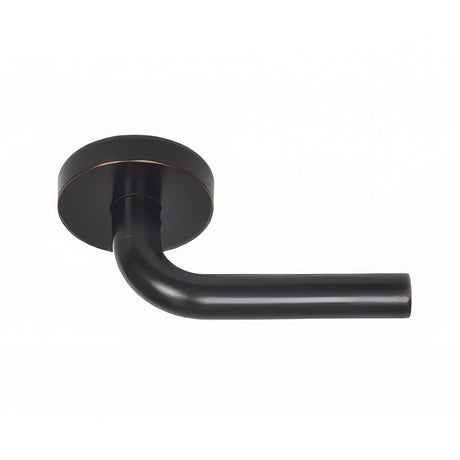 Better Home Products 04144BLK matte black passage door lever