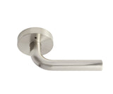 Better Home Products 04215SN satin nickel privacy door lever
