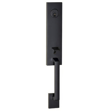 Better Home Products 04844BLK matte black single cylinder handleset