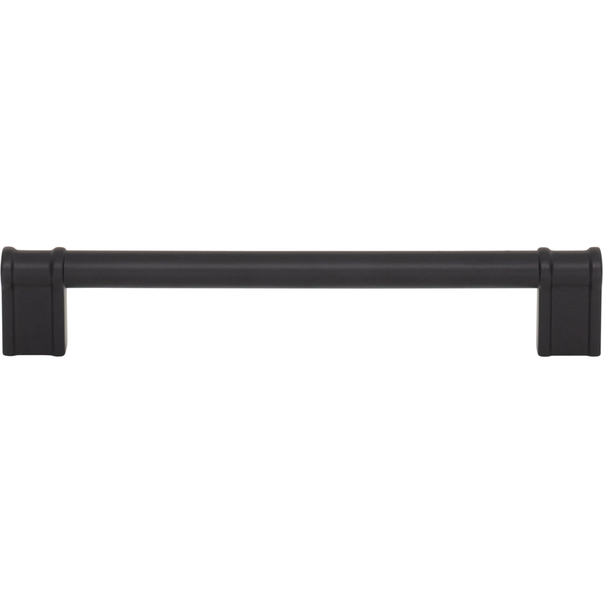 Top Knobs TK3384BLK Newburn 6 5/16" Center to Center Bar Pull Flat Black