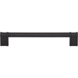 Top Knobs TK3384BLK Newburn 6 5/16" Center to Center Bar Pull Flat Black