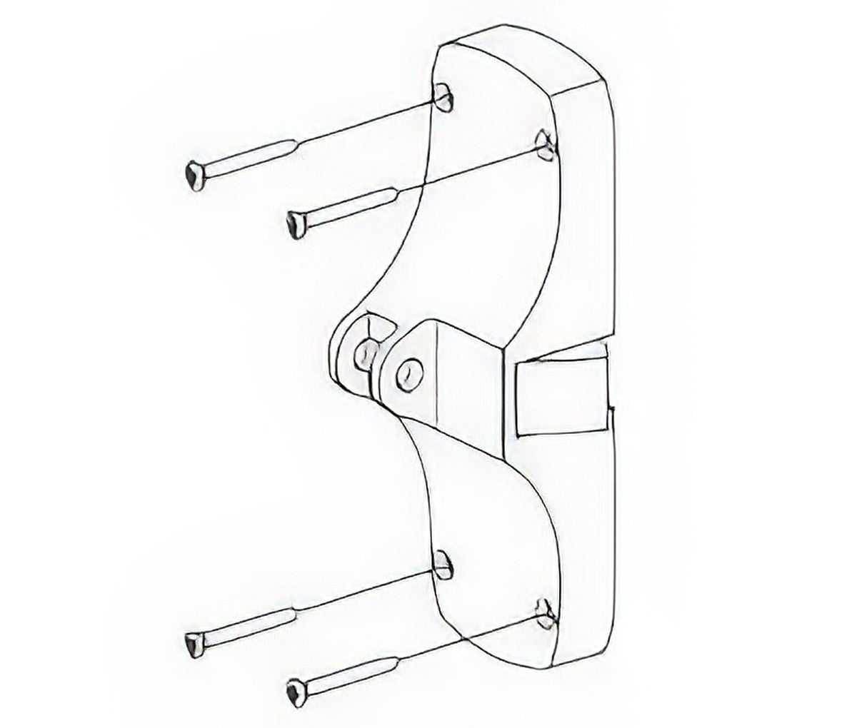 Von Duprin 05041626D satin chrome center case kit