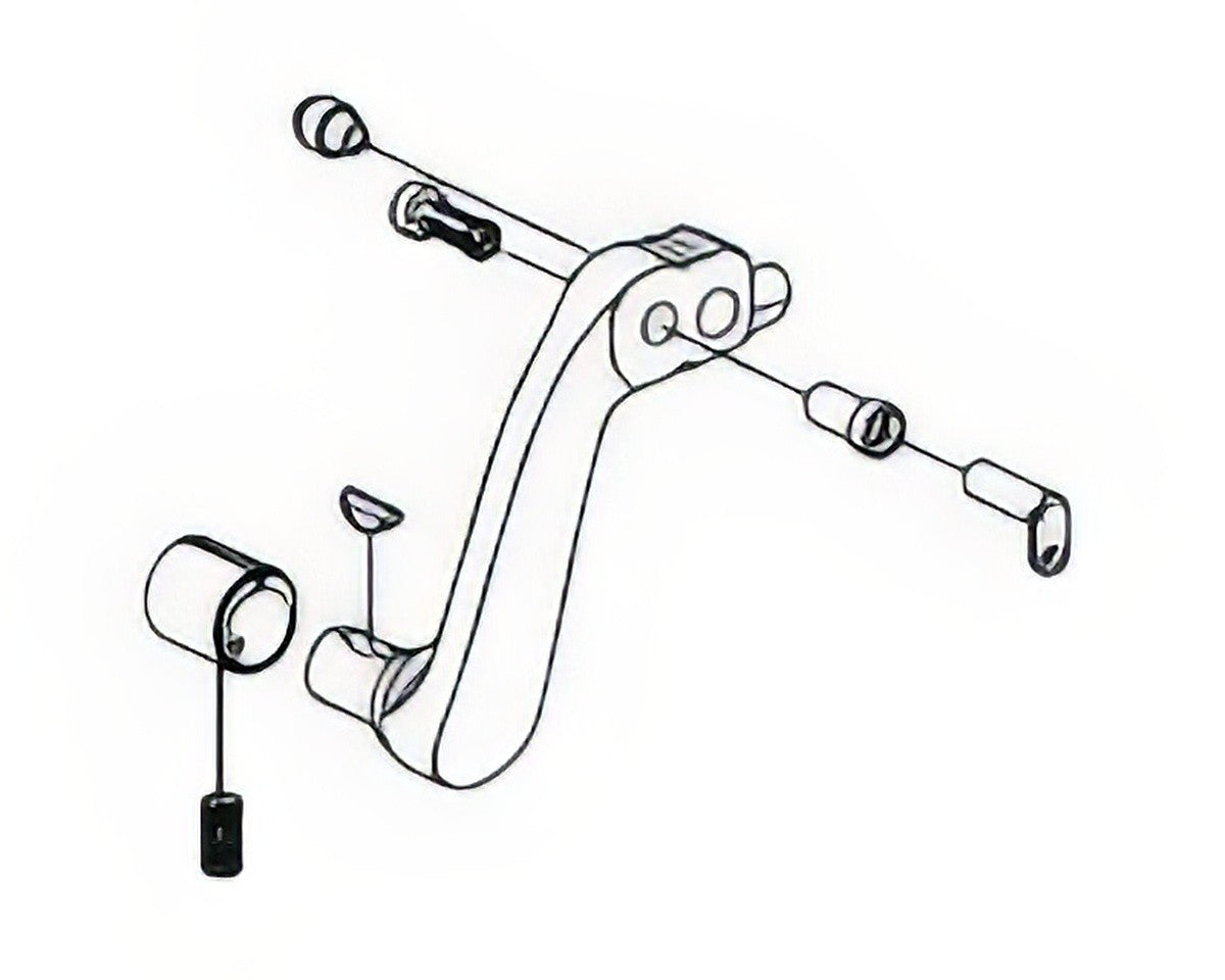 Von Duprin 05043826D rod exit device, additional view
