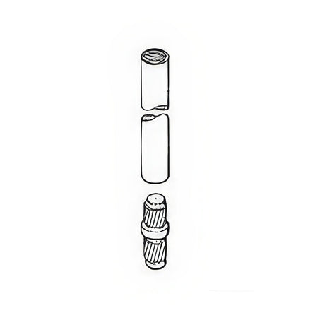 Von Duprin 05045326D satin chrome top rod kit