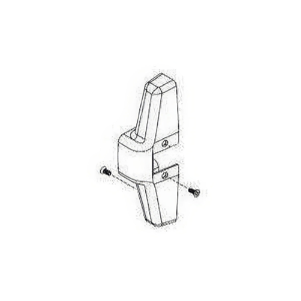Von Duprin 05048326D satin chrome center case cover kit