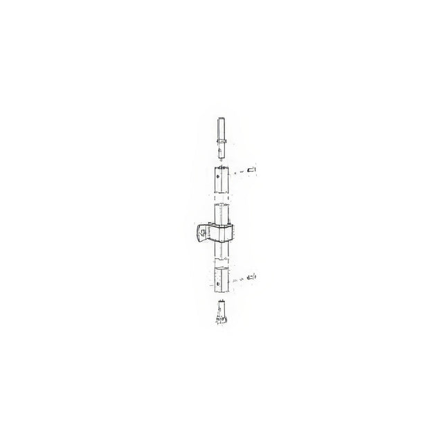 Von Duprin 050513313 anodized duranodic top rod kit