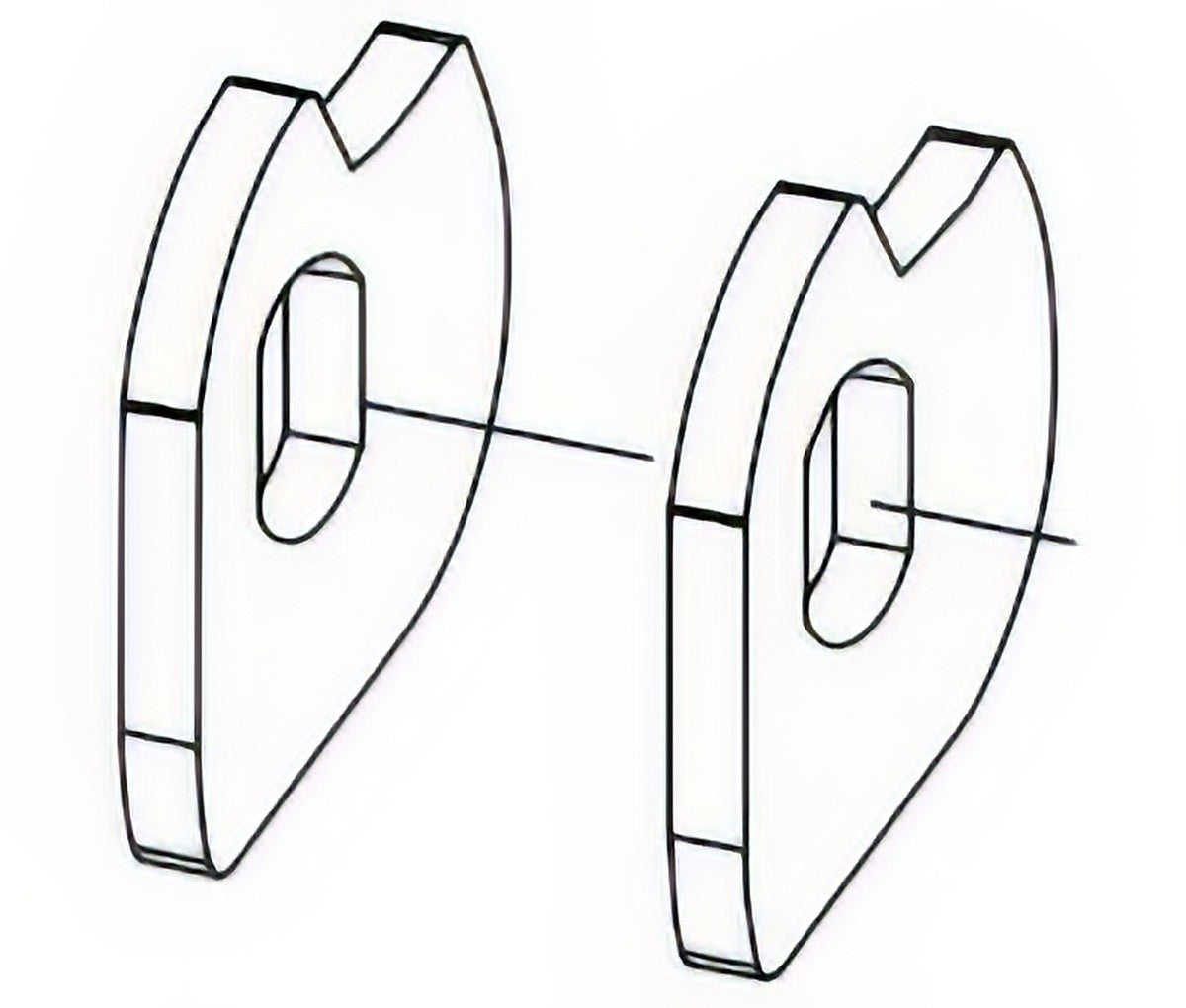 Von Duprin 050602 lever shaft lock trim