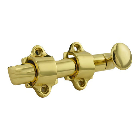 Ives 054B3 polished brass surface bolt