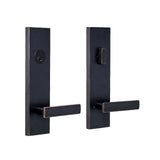 Weslock 066213131SL2D oil rubbed bronze single cylinder handleset