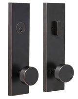 Weslock 066214141SL2D oil rubbed bronze single cylinder handleset