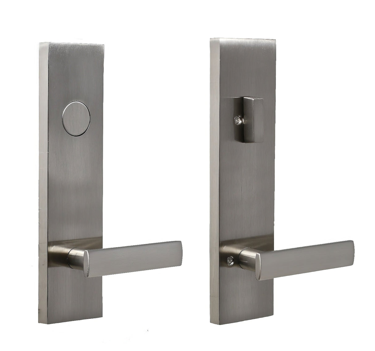 Weslock 066253N3N0020 satin nickel dummy handleset