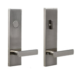 Weslock 066253N3N0020 satin nickel dummy handleset