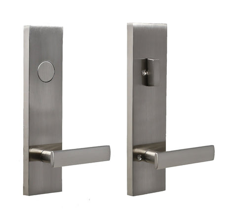 Weslock 066253N3N0020 satin nickel dummy handleset