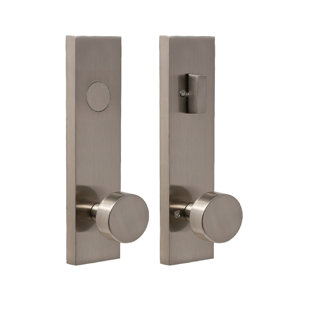 Weslock 066254N4N0020 satin nickel dummy handleset