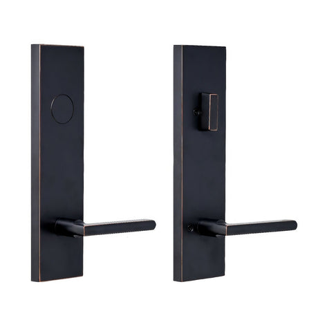 Weslock 0662551510020 oil rubbed bronze dummy handleset