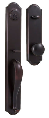 Weslock 06645-1110020 oil rubbed bronze dummy handleset
