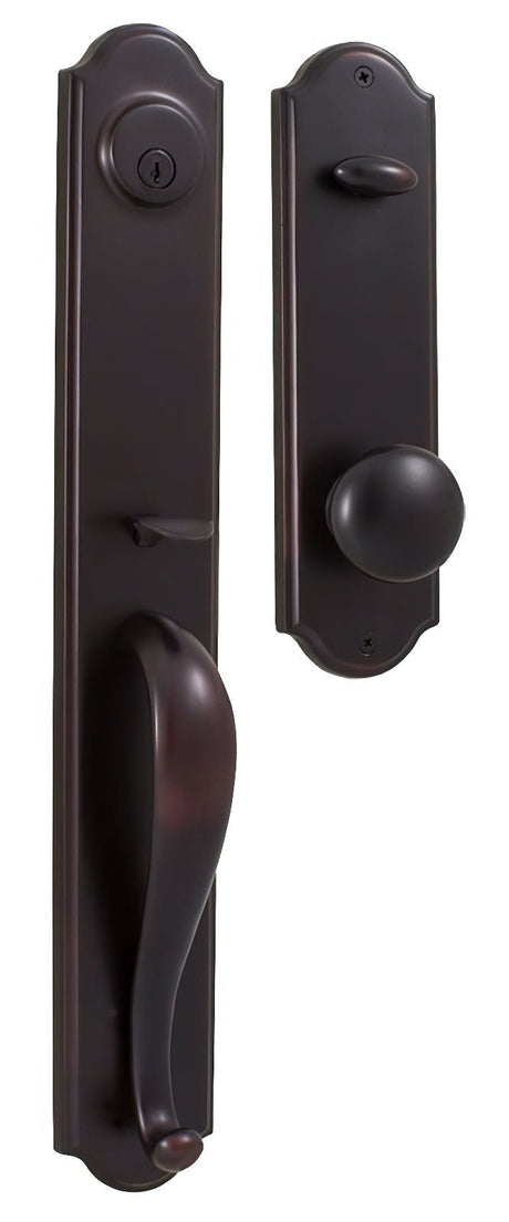 Weslock 06645-1110020 oil rubbed bronze dummy handleset
