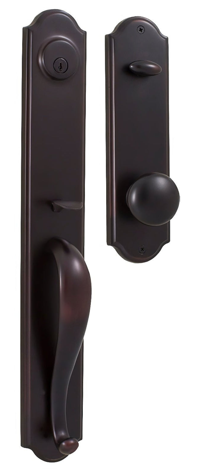 Weslock 06645-1110020 oil rubbed bronze dummy handleset