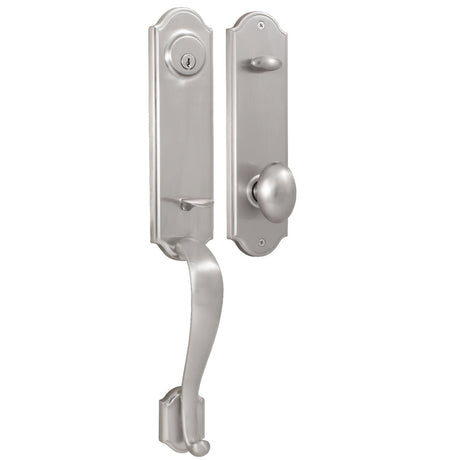 Weslock 06651-NJNSL2D satin nickel single cylinder handleset