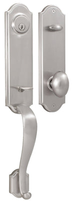 Weslock 06651-NJNSL2D satin nickel single cylinder handleset