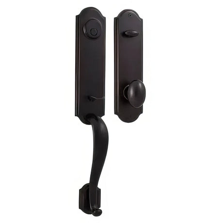 Weslock 06655-NIN0020 satin nickel dummy handleset
