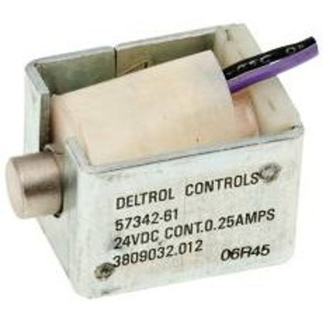 HES 076-0122-003 solenoid, front view