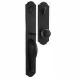 Weslock 07680-2F2SL2D black single cylinder handleset