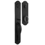 Weslock 07680-2M2SL2D black single cylinder handleset
