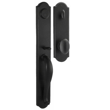 Weslock 07685-2M20020 black dummy handleset