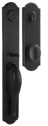 Weslock 07685-2M20020 black dummy handleset