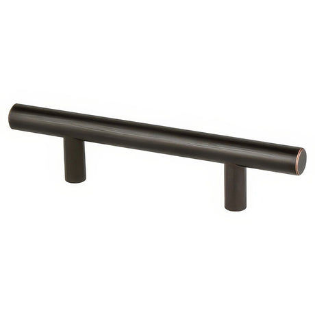 Berenson 0801-20VB-P Tempo cabinet handle pull in satin stainless, additional view