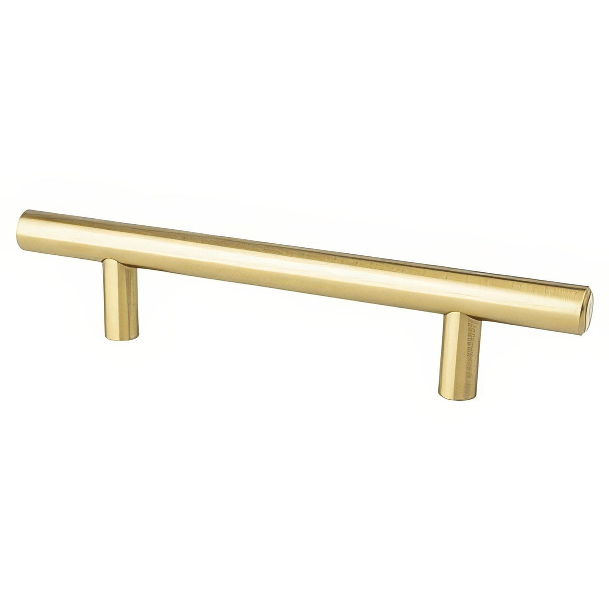 Berenson 0821-2MDB-P modern brushed gold cabinet handle pull