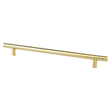 Berenson 0825-2MDB-P modern brushed gold cabinet handle pull
