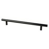 Berenson 0834-2055-P black cabinet handle pull