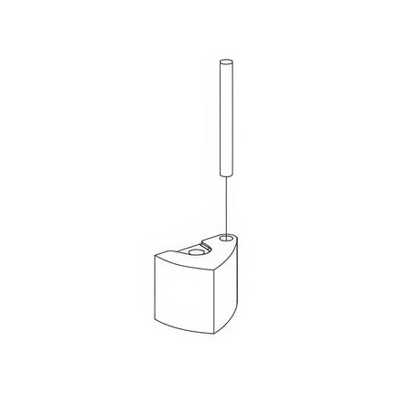 Von Duprin 090001 rim latch bolt