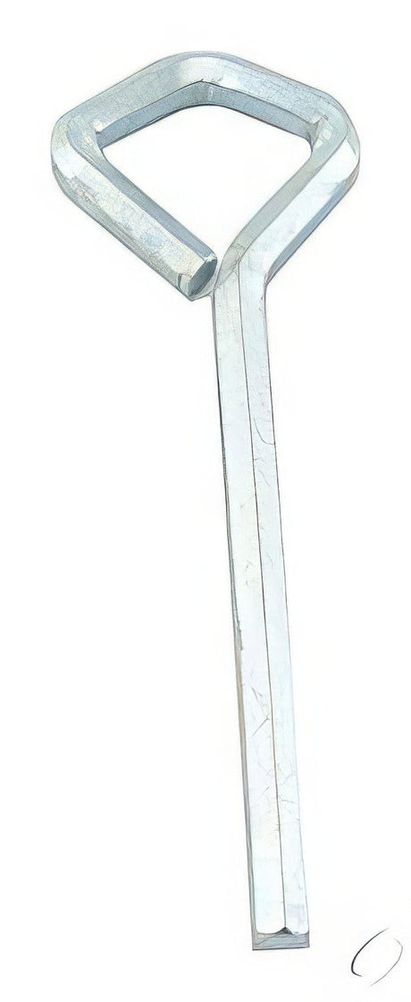 Von Duprin 090005 88 Series dog key, front view