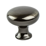 Berenson 0923-1BBN-P brushed black nickel cabinet knob