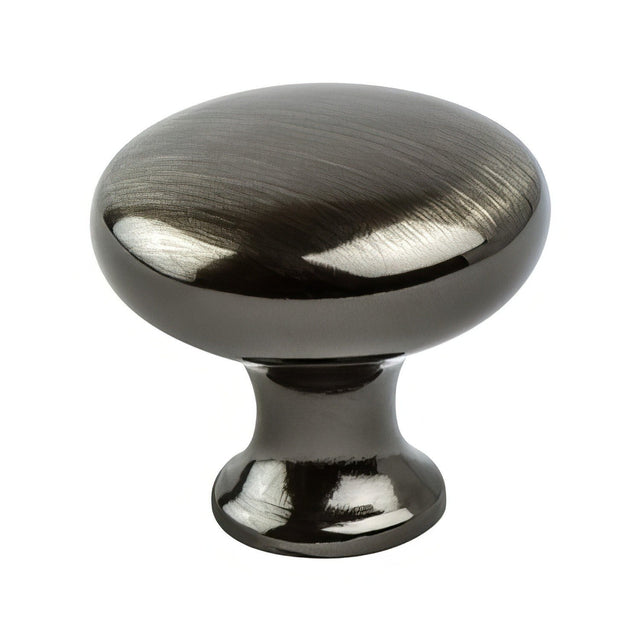 Berenson 0923-1BBN-P brushed black nickel cabinet knob