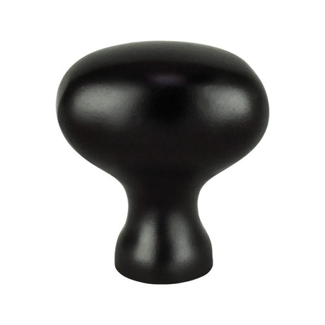 Berenson 0930-1055-P matte black cabinet knob