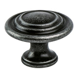 Berenson 0933-1AP-P antique pewter mushroom cabinet knob