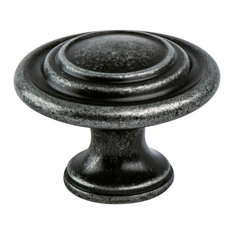 Berenson 0933-1AP-P antique pewter mushroom cabinet knob