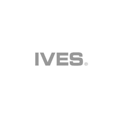 Ives 09355626 satin chrome thru bolts