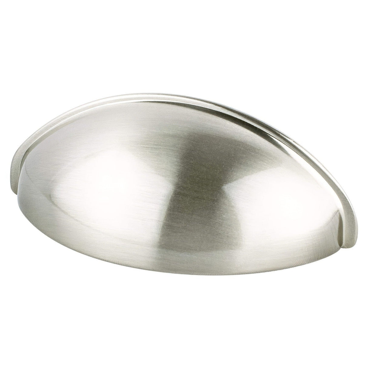 Berenson 0967-155-P Advantage Plus Transitional Three cup pull in polished brass, additional view