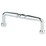 Berenson 0971-126-P polished chrome bar cabinet pull